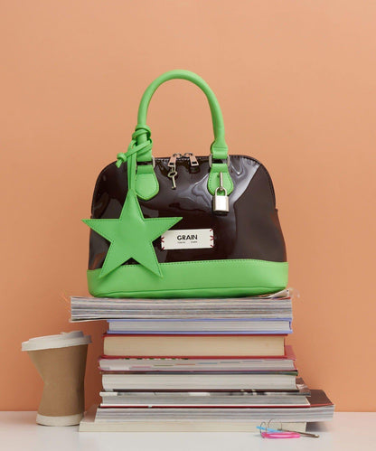 【GRAIN/グレイン】星形吊墜琺琅波士頓包