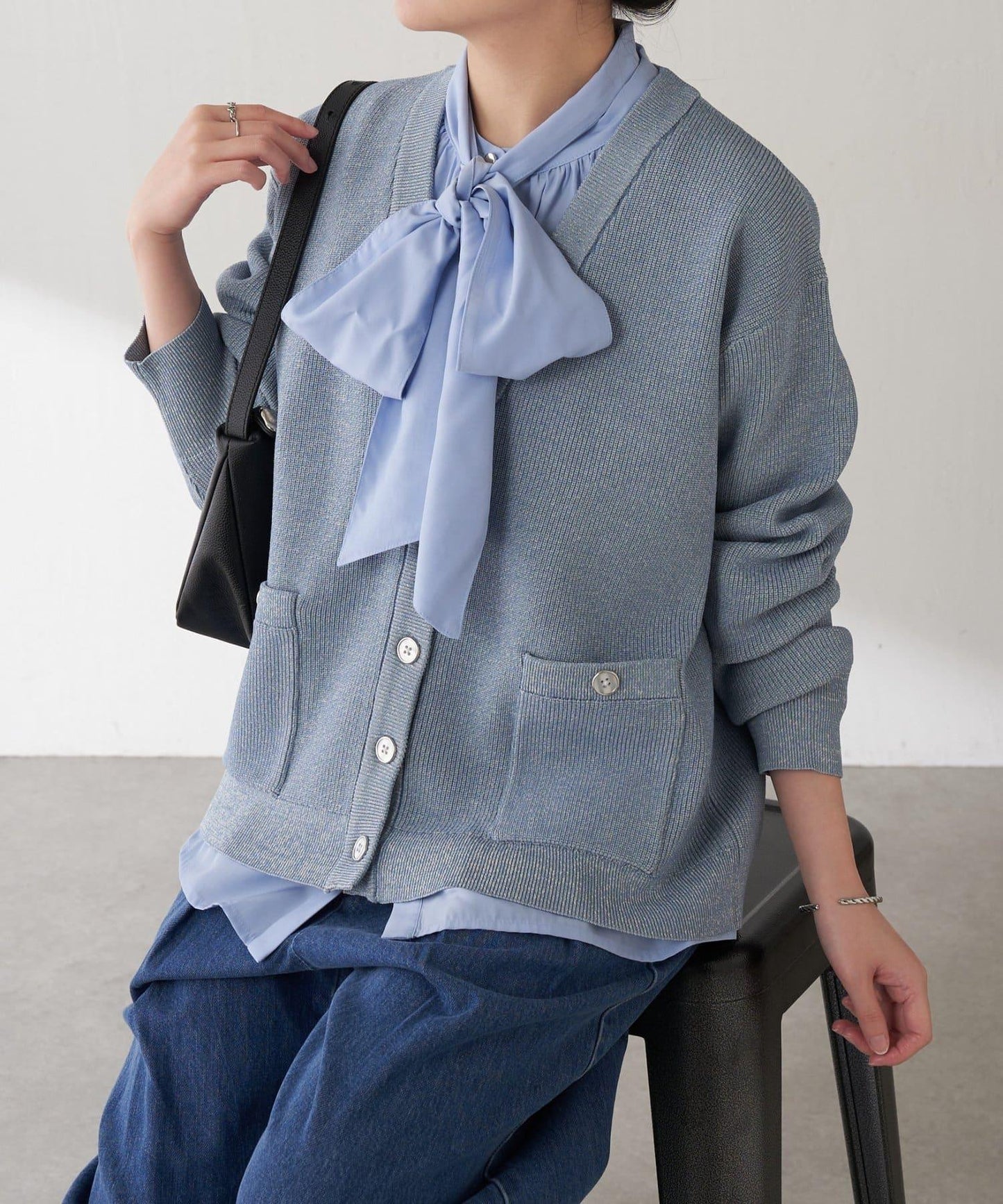 【領結可拆卸】2WAY領結襯衫/禮服