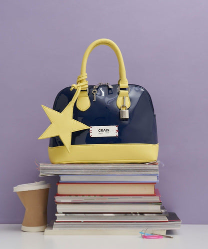 【GRAIN/グレイン】星形吊墜琺琅波士頓包