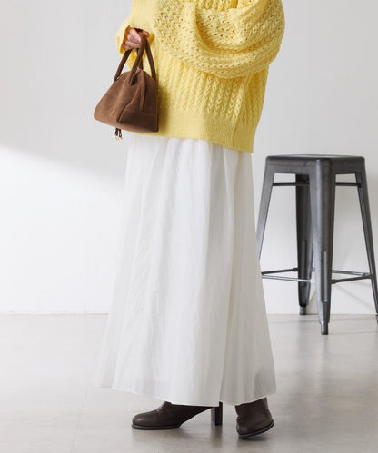 【全鬆緊腰】褶皺半身裙