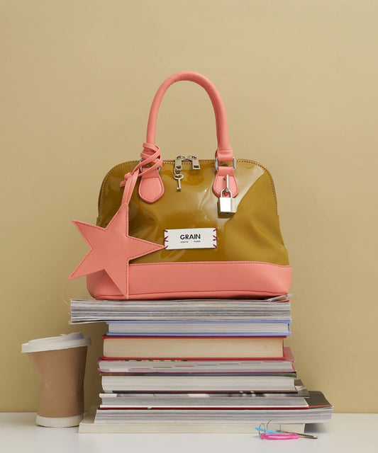 【GRAIN/グレイン】星形吊墜琺琅波士頓包