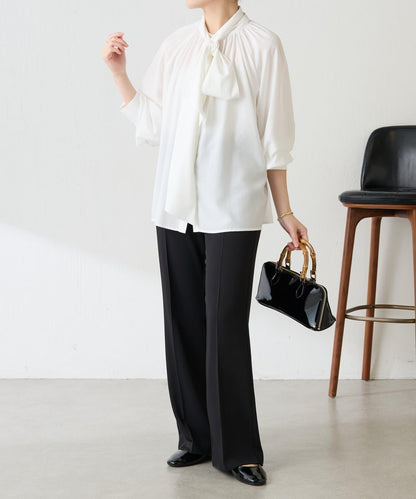 【領結可拆卸】2WAY領結襯衫/禮服
