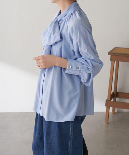 【領結可拆卸】2WAY領結襯衫/禮服