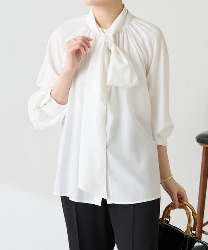 【領結可拆卸】2WAY領結襯衫/禮服