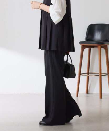 【2尺碼可選】斜紋喇叭褲/套裝/禮服