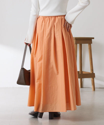 【全鬆緊腰】褶皺半身裙