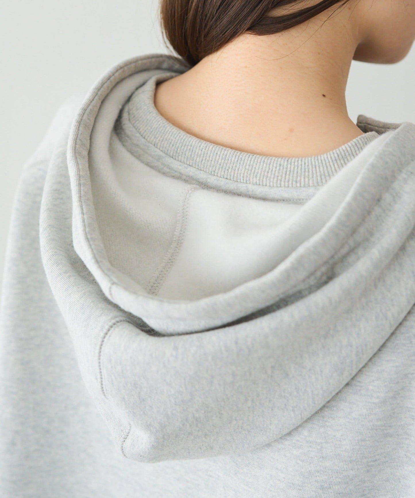 加絨衛衣短款連帽衫