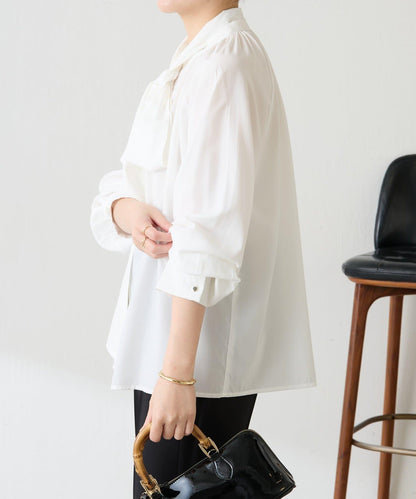 【領結可拆卸】2WAY領結襯衫/禮服