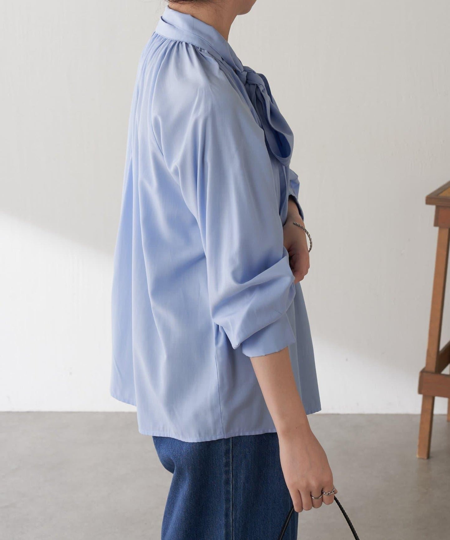 【領結可拆卸】2WAY領結襯衫/禮服