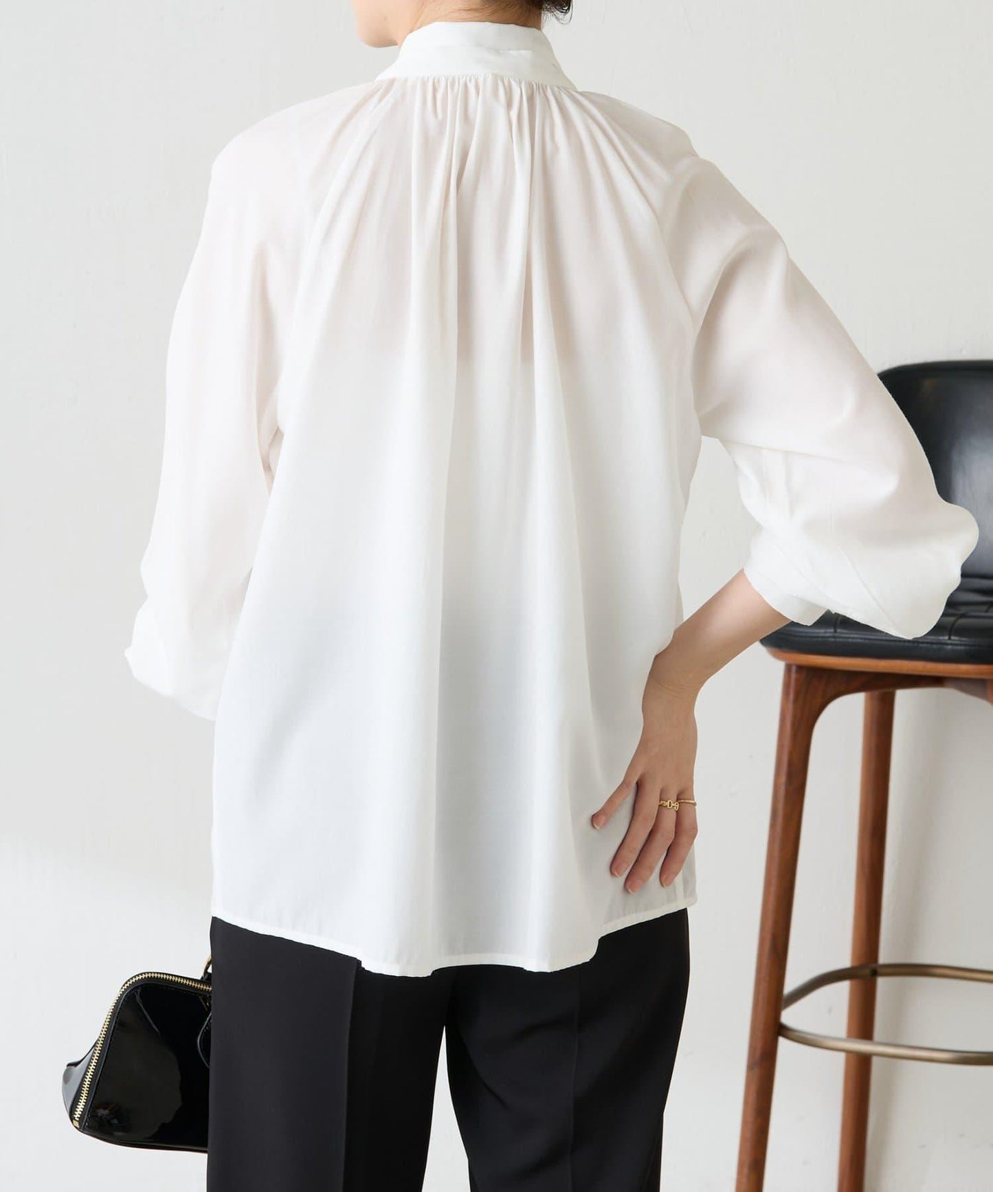 【領結可拆卸】2WAY領結襯衫/禮服