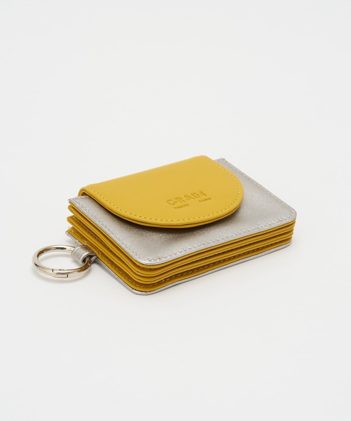 【GRAIN/グレイン】拼色極簡主義錢包