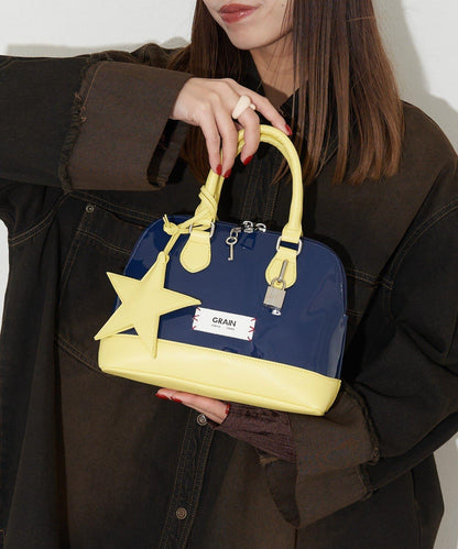 【GRAIN/グレイン】星形吊墜琺琅波士頓包