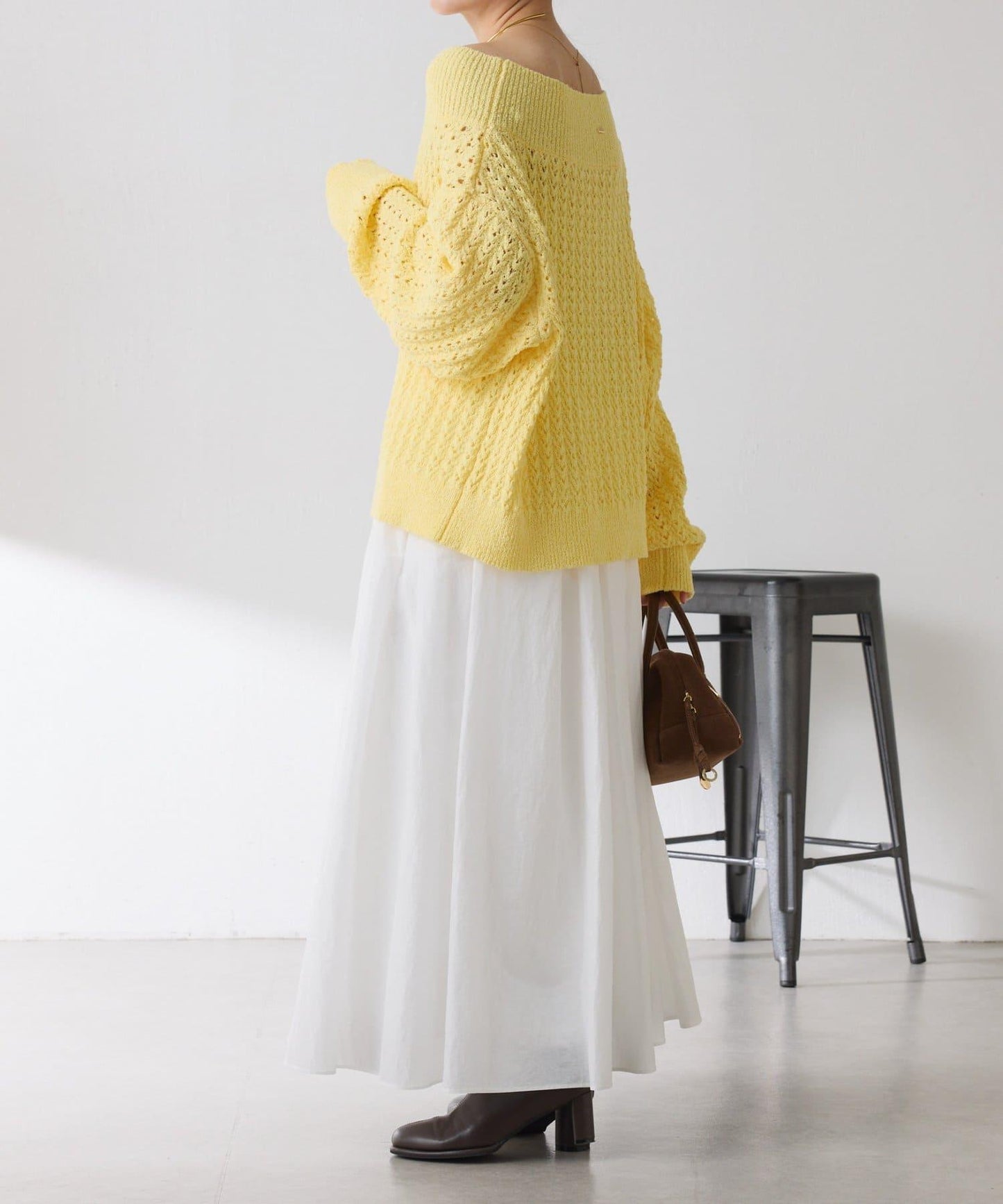 【全鬆緊腰】褶皺半身裙