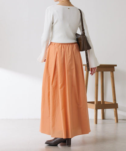 【全鬆緊腰】褶皺半身裙