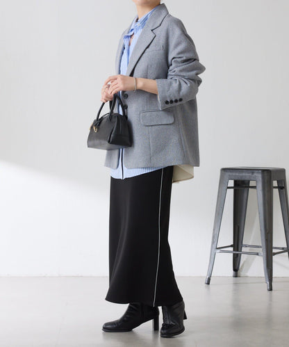 【彈力◎】側邊金屬紐扣包臀裙/禮服