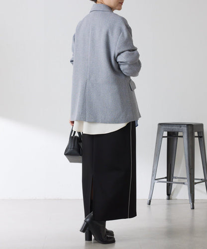 【彈力◎】側邊金屬紐扣包臀裙/禮服