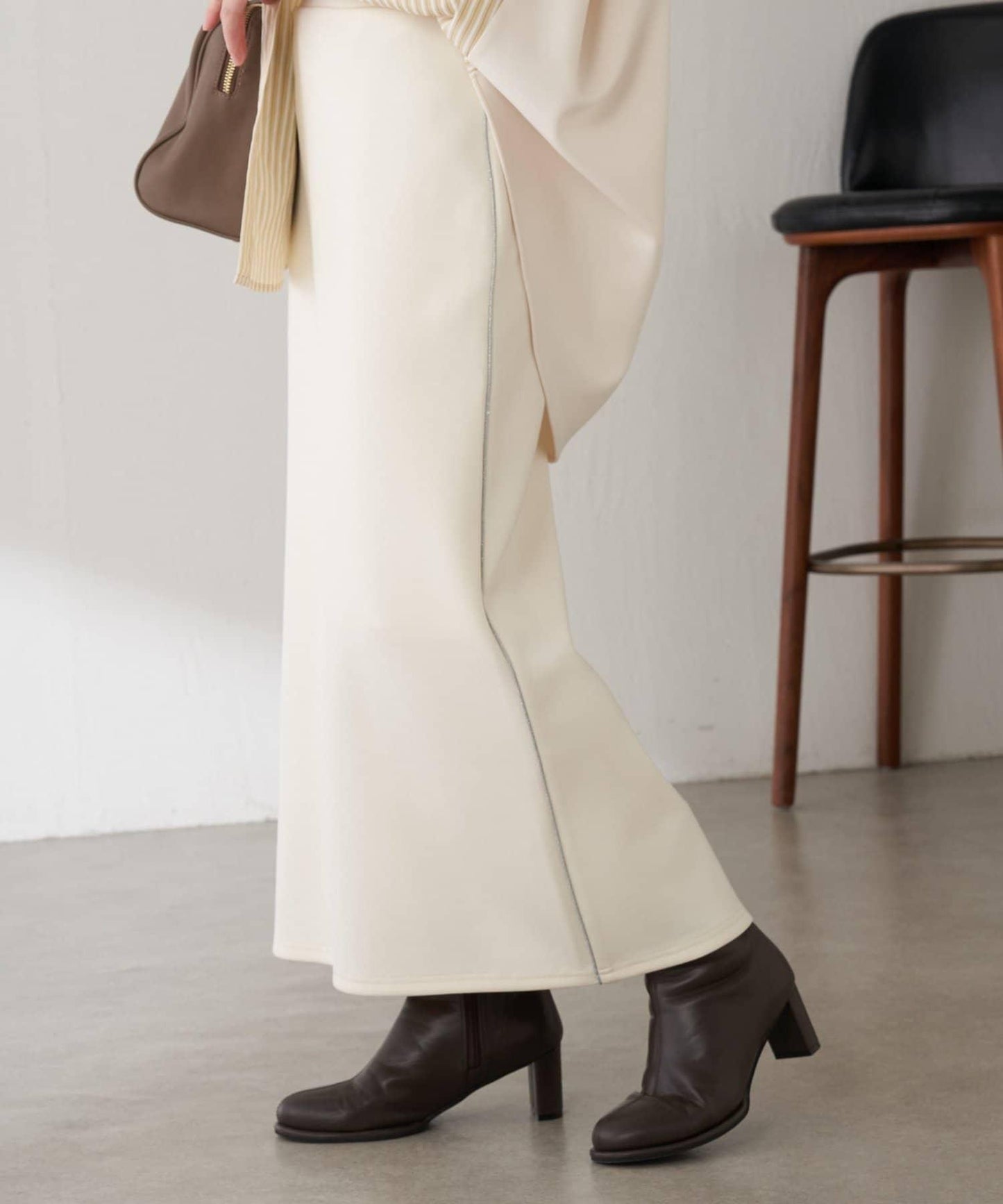 【彈力◎】側邊金屬紐扣包臀裙/禮服