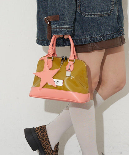 【GRAIN/グレイン】星形吊墜琺琅波士頓包