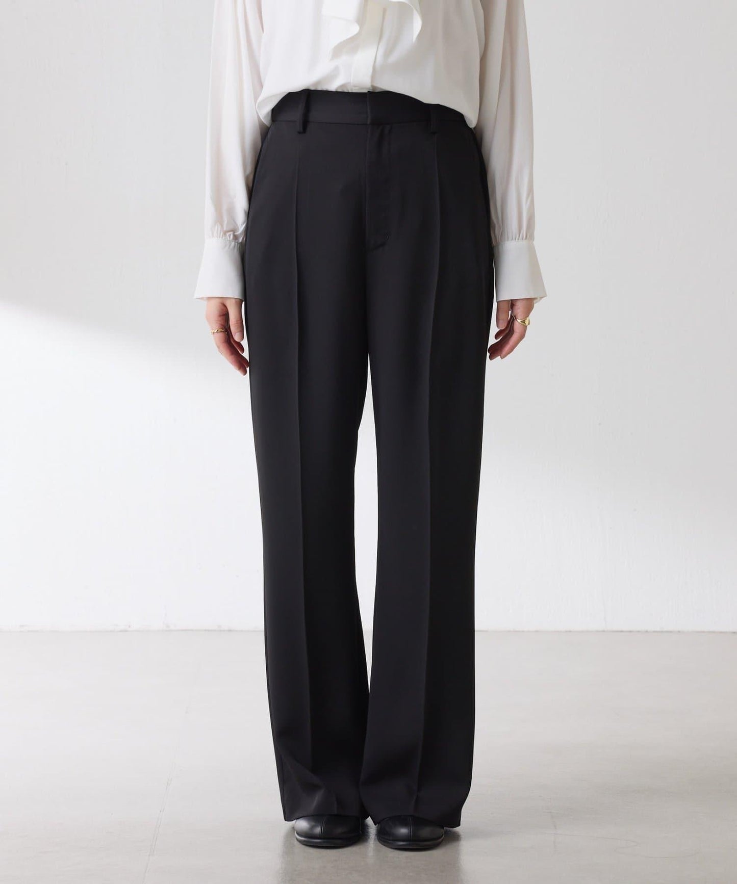 【2尺碼可選】斜紋喇叭褲/套裝/禮服