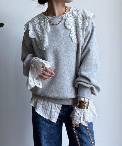 照片印花套頭衫