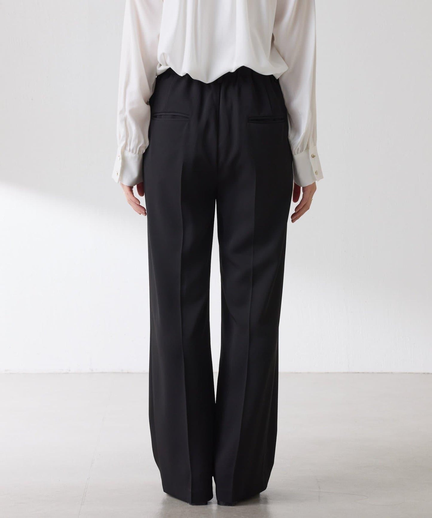 【2尺碼可選】斜紋喇叭褲/套裝/禮服