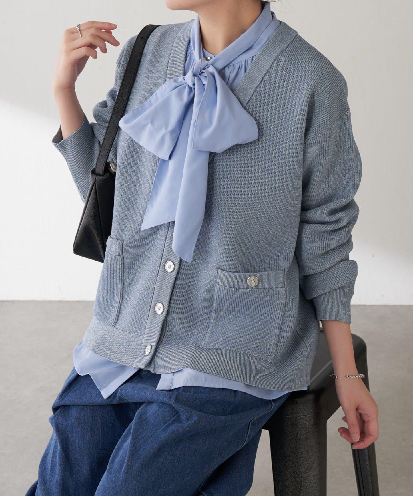 【領結可拆卸】2WAY領結襯衫/禮服