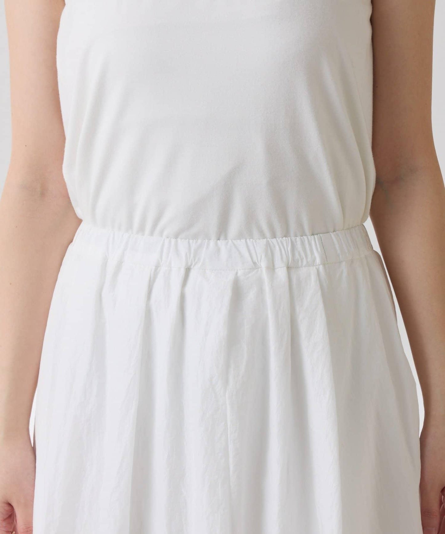 【全鬆緊腰】褶皺半身裙