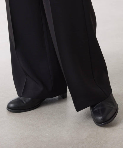 【2尺碼可選】斜紋喇叭褲/套裝/禮服