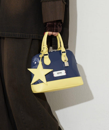 【GRAIN/グレイン】星形吊墜琺琅波士頓包