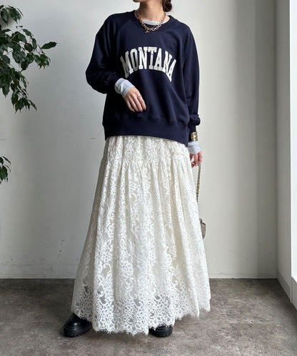 標誌寬鬆插肩袖套頭衫