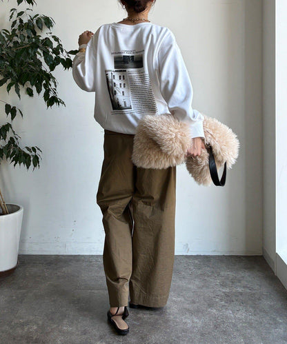 照片印花套頭衫