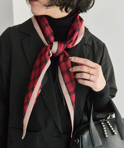 經典格紋圍巾