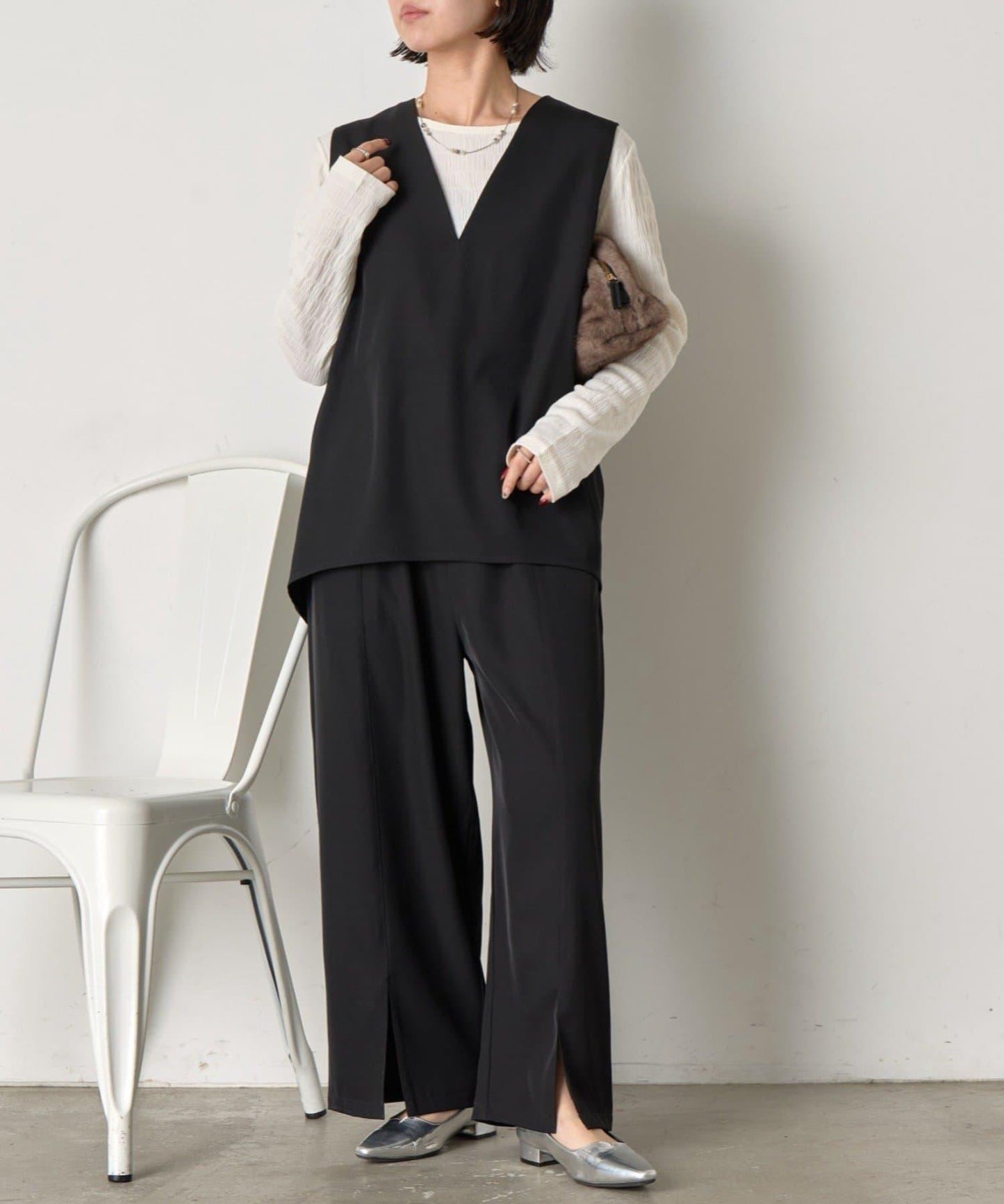 【ゆい企畫】垂墜感馬甲套裝