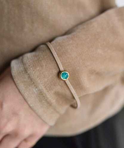 迷你彩色樹脂寶石手鍊