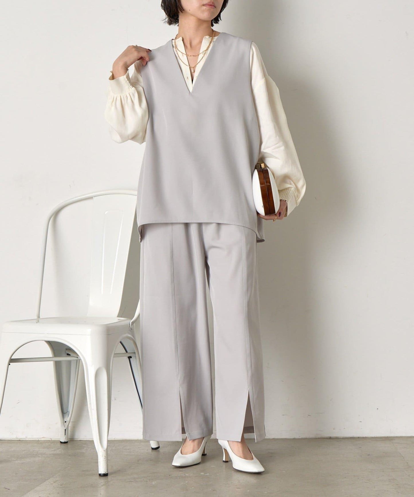 【ゆい企畫】垂墜感馬甲套裝