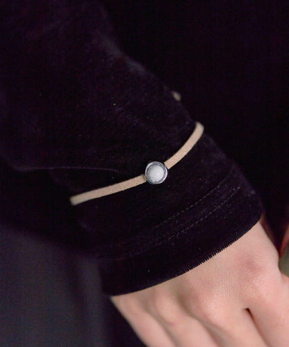 迷你彩色樹脂寶石手鍊