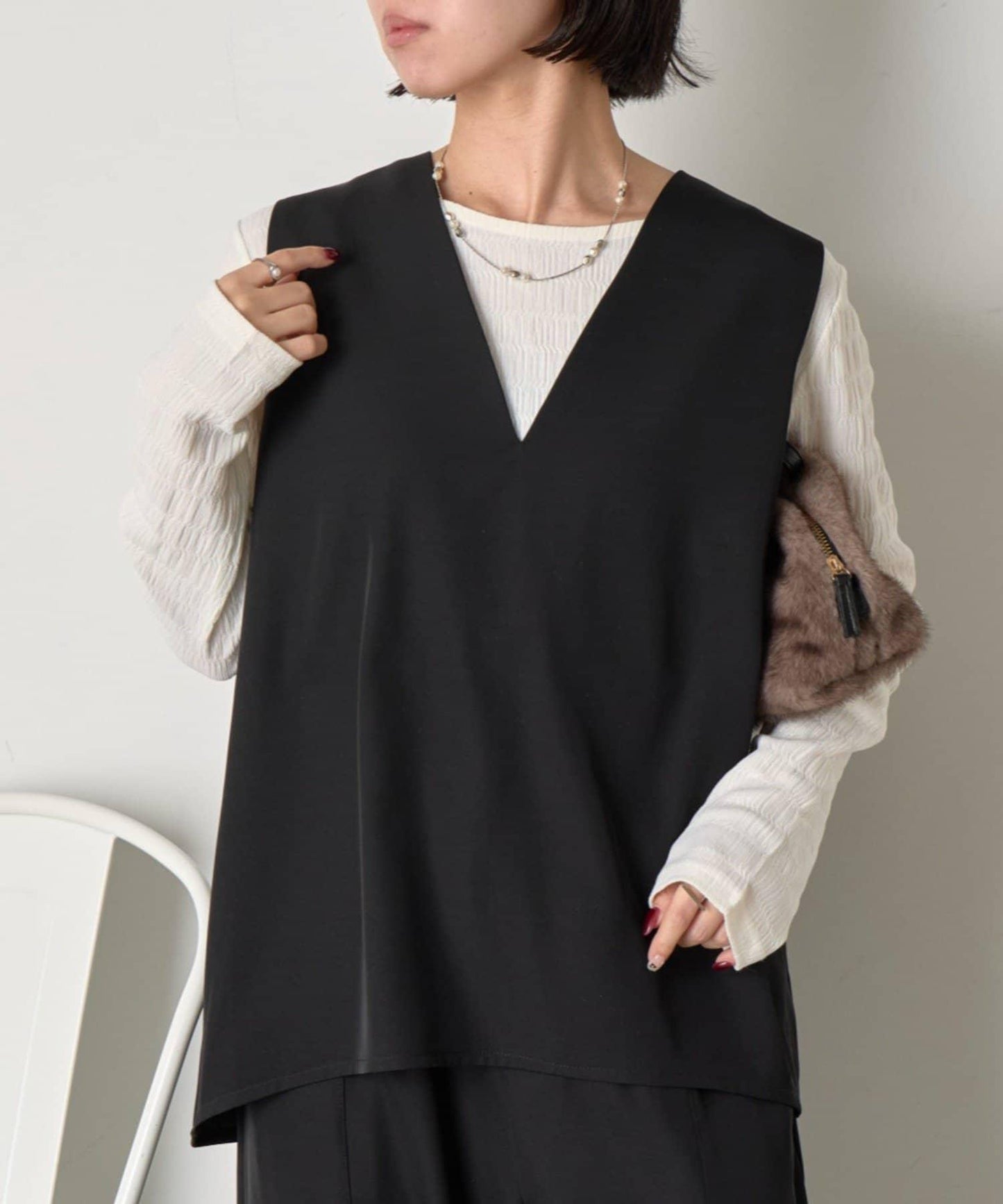 【ゆい企畫】垂墜感馬甲套裝