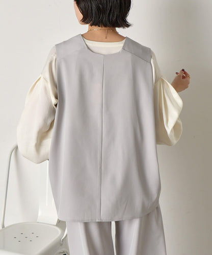 【ゆい企畫】垂墜感馬甲套裝