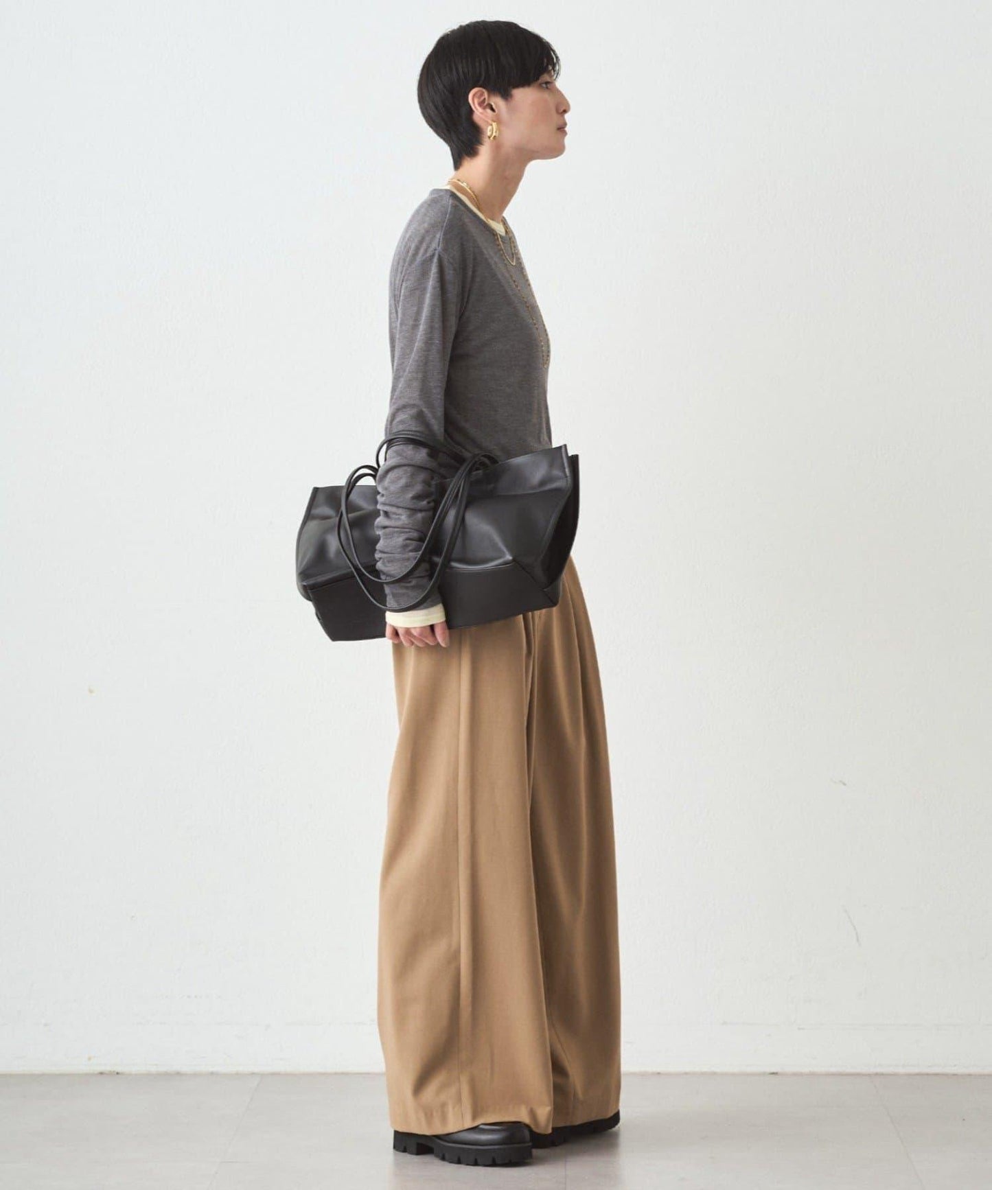 【GALENA】寬版托特包