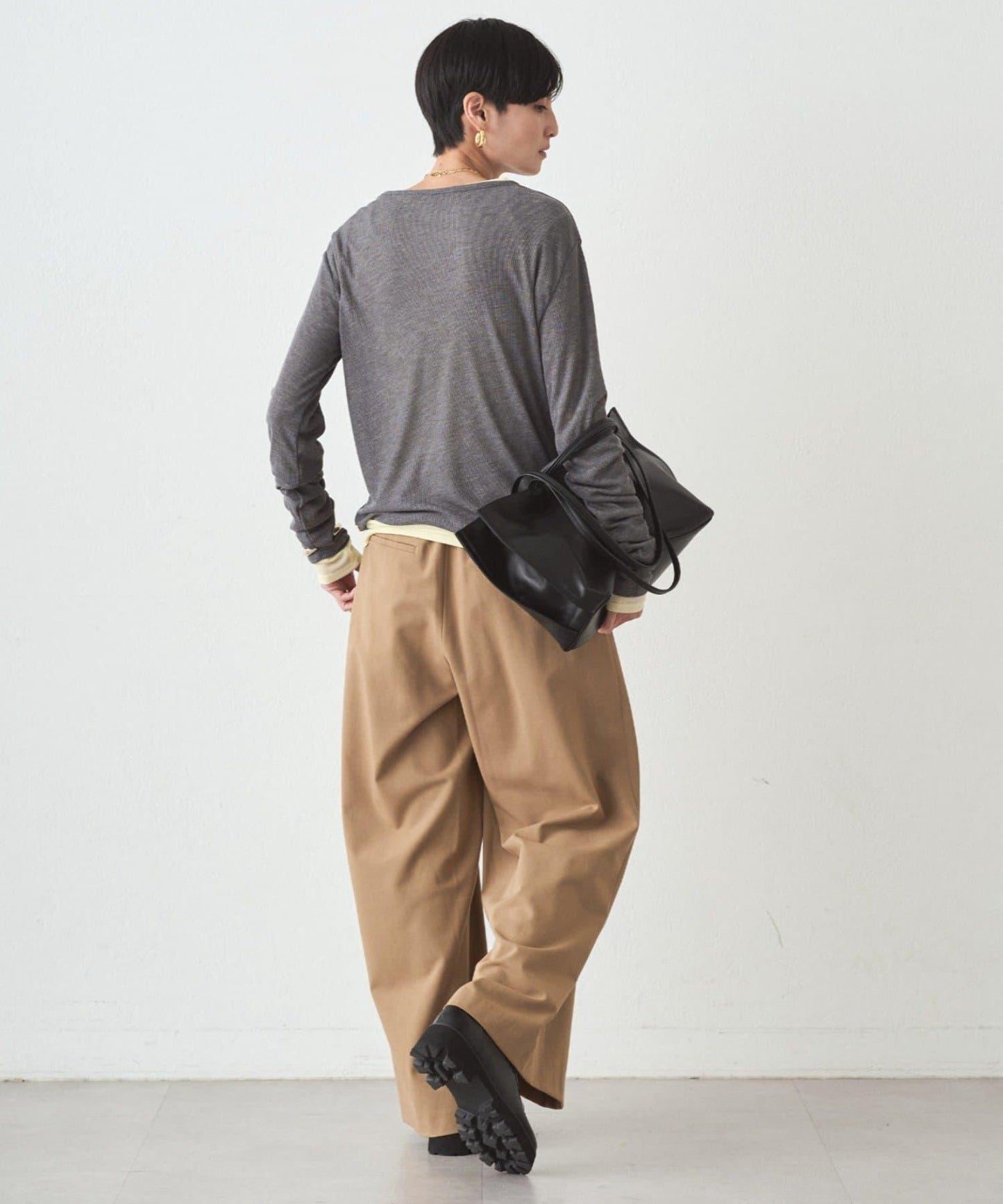 【GALENA】寬版托特包