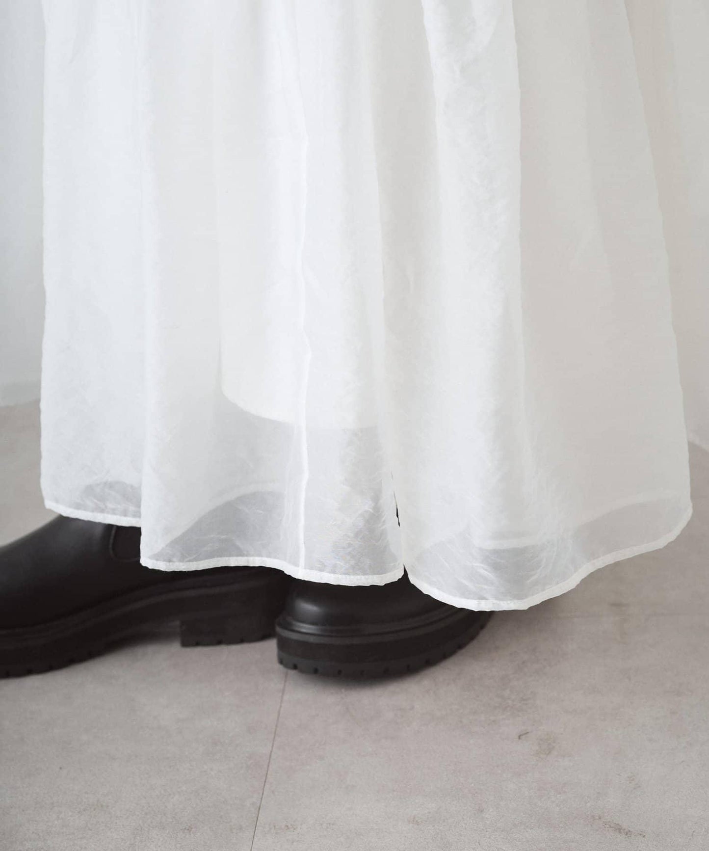 歐根紗層疊半身裙