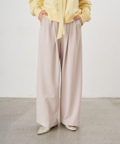 【26SS】雙褶針織長褲