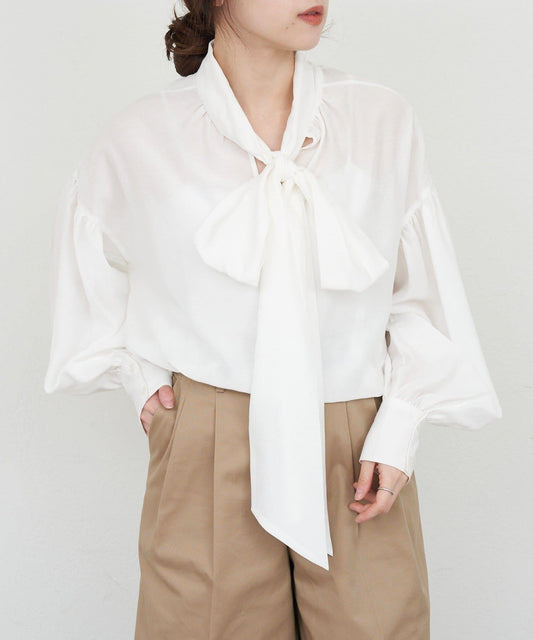 【26SS】蝴蝶結領襯衫