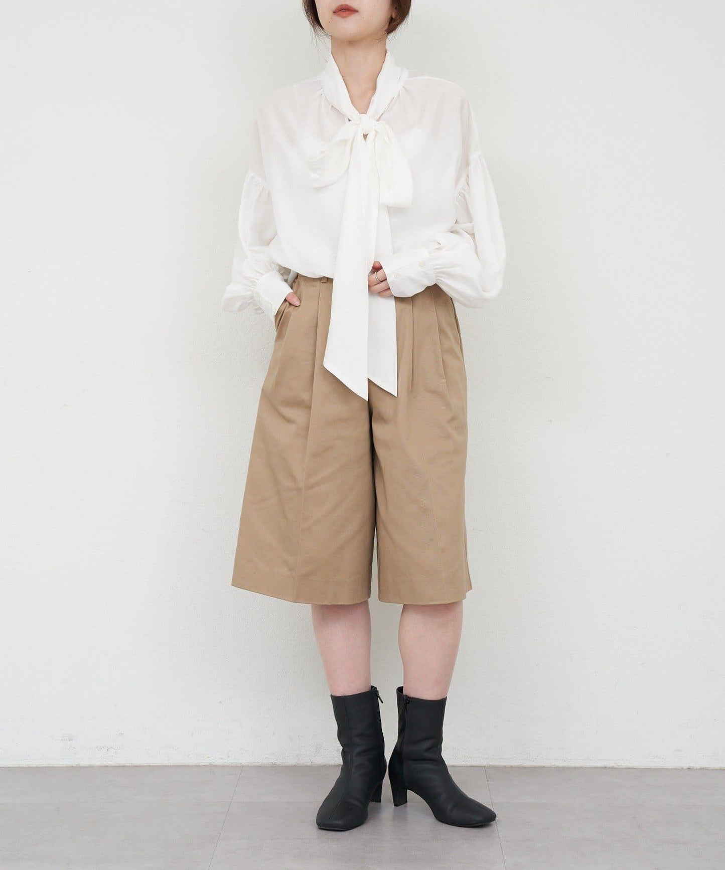 【26SS】蝴蝶結領襯衫