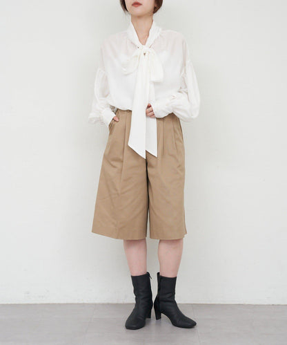 【26SS】蝴蝶結領襯衫