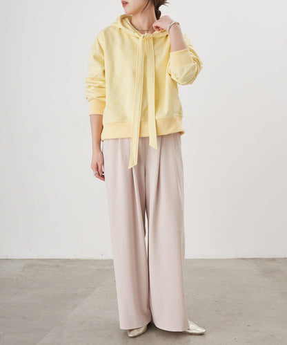 【26SS】蝴蝶結領連帽衫