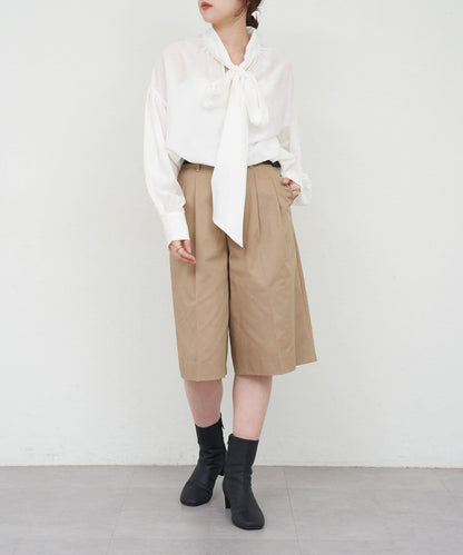 【26SS】蝴蝶結領襯衫