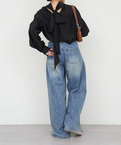 【26SS】蝴蝶結領襯衫