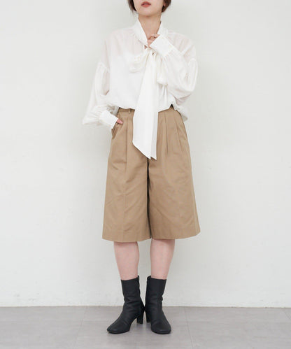 【26SS】蝴蝶結領襯衫