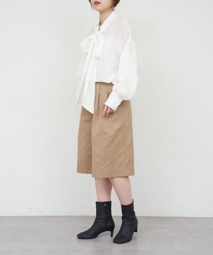 【26SS】蝴蝶結領襯衫